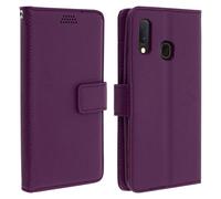 Funda libro cartera con F. Soporte para Samsung Galaxy A20e - Violeta