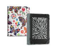FUNDA LIBRO ELECTRONICO CLEVER EBOOK CASE 6 MARIPOSAS