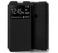 Funda Libro Soporte con Ventana para TCL 30 SE / 30E / 306 color Negra