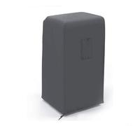 Funda ligera para aire acondicionado portátil con capa de prevención de arañazos y compartimento integrado para gestión remota (blanco)