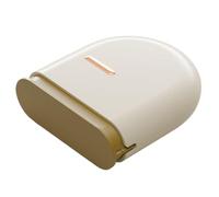 Funda limpiadora de retenedores, soporte invisible extraíble con agujeros de ventilación, contenedor de gran capacidad para uso diario, viajes y viajes de negocios, almacenamiento seguro e higiénico