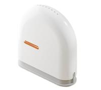 Funda limpiadora de retenedores, soporte invisible extraíble con agujeros de ventilación, contenedor de gran capacidad para uso diario, viajes y viajes de negocios, almacenamiento seguro e higiénico