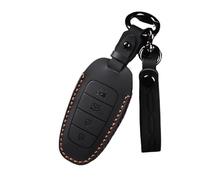 Funda Llave Coche Llavero para Hyundai para Santa Fe para Tucson 2022 para Nexo NX4 para Atos para Solaris para Prime 2021(Black,4B Button)
