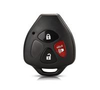 Funda Llave Coche para Camry para Corolla para Avalon para Venza Reiz para RAV4 Crown Carcasa De Llave De Coche De 2, 3 Y 4 Botones(2b with Panic)