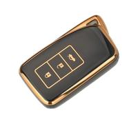 Funda Llave Coche para NX IS RX ES GX LX LS UX GS 200 260 300 350 NX200 NX300 RX350(3 Button Black)