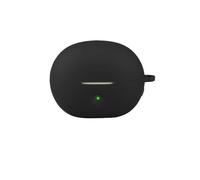 Funda los Auriculares inalámbricos para Baseus Bowie MC2 Air Funda de Silicona Suave, Carcasa Resistente a los Golpes, Funda Protectora Que Envuelve Completamente el Dispositivo (Negro)