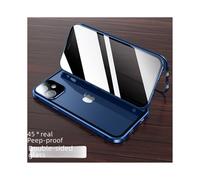Funda magnética anti-miradas para iPhone 11 a iPhone 15 Pro Max, gafas anti-miradas compatibles con desbloqueo facial Face ID, protección completa