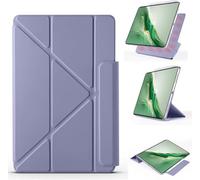 Funda magnética compatible con Honor MagicPad 4 de 12.3 pulgadas (2026) delgada y potente, 4 ángulos de pie, a prueba de golpes, con encendido y apagado automático, soporta lápiz, color morado