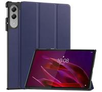 Funda magnética de Cuero PU Triple Plegable Adecuada for Lenovo Xiaoxin Pad Pro GT 11,1 "TB710FU 2025 Carcasa Dura con activación automática(Dark Blue)