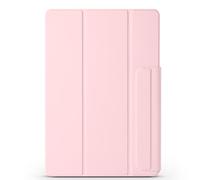 Funda magnética desmontable compatible con Huawei MatePad 11.5S 2024, fijación magnética, transparente, delgada, funda triple plegable, encendido y apagado automático, múltiples ángulos de visión