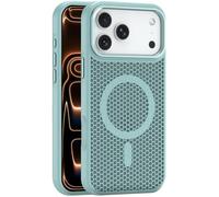 Funda Magnética For iPhone 17/17 Air/17 Pro/17 Pro MAX, Carcasa Ahuecada con Disipación De Calor, A Prueba De Golpes Y Carga Inalámbrica.(Green,17 Pro)