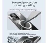 Funda Magnética Nillkin para iPhone 16 Pro Max / 16 Pro, Nature TPU Pro Soft, Compatible con Carga Magsafe, Protección Trasera para Teléfono Mag White