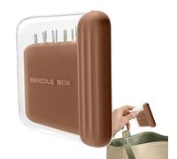 Funda magnética para agujas, funda magnética para agujas, funda porta alfileres para tejer y coser - Funda para agujas de coser, estuche organizador magnético para agujas para casa, viaje, apartamen