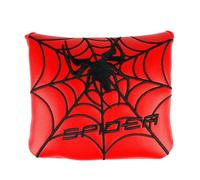 Funda magnética para cabeza de palo de golf, diseño de araña, funda de palo de golf, elegante funda para cabeza de mazo con cierre seguro, funda protectora duradera para jugadores de golf al aire