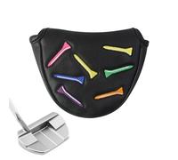 Funda magnética para cabeza de putter, de piel sintética, equipo de golf portátil, resistente al desgaste, para entrenamiento diario, competencia profesional, curso