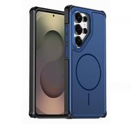 Funda Magnética para Samsung Galaxy S26/S26 Plus/S26 Ultra: Cubierta con Protección Antisísmica En Las Cuatro Esquinas, Agradable Al Tacto, Antihuellas Y De Estilo Ejecutivo.,S26,Blue