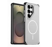 Funda Magnética para Samsung Galaxy S26/S26 Plus/S26 Ultra: Cubierta con Protección Antisísmica En Las Cuatro Esquinas, Agradable Al Tacto, Antihuellas Y De Estilo Ejecutivo.,S26 Ultra,Grey