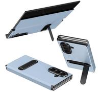 Funda magnética para Samsung Z Trifold, Soporte de amortiguación Incorporado Horizontal/Vertical, Carcasa de Cuero PU para Samsung Galaxy Z Trifold-Azul Cielo