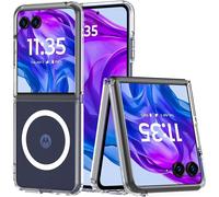 Funda magnética transparente para Motorola Razr+ 2024