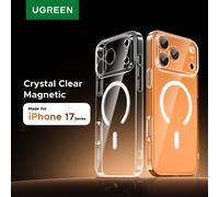 Funda Magnética UGREEN para iPhone 18 17 Pro, Carcasa Antigolpes para iPhone 17 16 15 14 Pro 17 Pro Max, Compatible con Magsafe/MacSafe Clear
