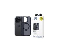 Funda magnética y soporte para Apple iPhone 14 Pro Max - 3MK color humo