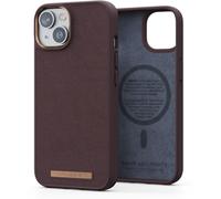 FUNDA MAGSAFE IPHONE 14 PIEL MARRON OSCURO NJORD
