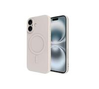 Funda MagSafe - JUST IN CASE - iPhone 17 - TPU Flexible - Beige - Bordes elevados