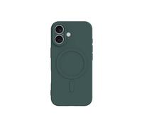 Funda MagSafe - JUST IN CASE - iPhone 17 - TPU ultra duradero - Verde oscuro - Forro de microfibra