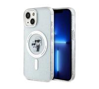 Karl Lagerfeld KLHMP15SHGKCNOT - Carcasa rígida para iPhone 15 de 6,1", Transparente