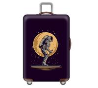 Funda Maleta De Viaje,Astronauta Genial Cielo Estrellado Luna Y Estrellas Funda De Equipaje,EláStica,Antipolvo,AntiarañAzos,Luggage Cover,para NiñOs,Adolescentes,Adultos (Color 5,XL(29-32inch))