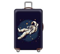 Funda Maleta De Viaje,Astronauta Genial Cielo Estrellado Luna Y Estrellas Funda De Equipaje,EláStica,Antipolvo,AntiarañAzos,Luggage Cover,para NiñOs,Adolescentes,Adultos (Color 2,S(18-21inch))