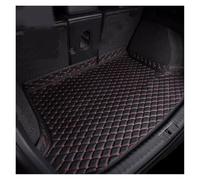 Funda Maletero Alfombra para Alfa para Romeo para Giulia 2017 2018 2019 2020 2021 2022 Estera De Maletero De Coche Revestimiento De Carga(Black-Red)