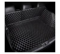 Funda Maletero Alfombra para Toyota para Crown 2012 2013 2014 2015 2016 2017 2018 Estera De Maletero De Coche Alfombra De Cuero Almohadilla Protectora(Black and Beige-B)