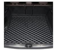 Funda Maletero Alfombra para Toyota para Crown 2012 2013 2014 2015 2016 2017 2018 Estera De Maletero De Coche Alfombra De Cuero Almohadilla Protectora(Black and Black-A)