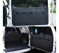 Funda Maletero para Toyota para Land para Cruiser para Prado 150 2010-2018 Maletero Trasero Carga Puerta Trasera Alfombrilla Puerta Cubierta Almohadilla Barro Antislip Alfombrillas Maletero(Black)