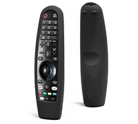 Funda Mando Silicona Compatible con Mando LG AN-MR20GA AN-MR19BA AN-MR18BA AN-MR600 AN-MR650 Mando LG Smart TV Magic Control Remote Antideslizante Anticaída Negro