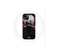 Funda - Maniacase - Iphone 14 Plus - Tokyo Ghoul Kaneki Ken - Flexible - Negro