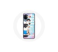 Funda - MANIACASE - Oppo A53 - Silicona negra - Flexible - Diseño BTS WORLD