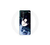 Funda - Maniacase - Oppo A74 5G - Anime L'Attaque des Titans - Negro - Flexible
