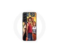 Funda Maniacase para Samsung Galaxy S21 FE Anime One Piece Luffy Cartel Personajes Arte Temporada 1