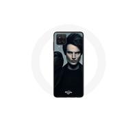 Funda - MANIACASE - Samsung Galaxy A12 - Silicona Negra - Flexible - The Sandman Morpheus