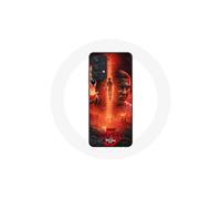 Funda - Maniacase - Samsung Galaxy A13 5G - Flexible - Negro - Patrón Stranger Things
