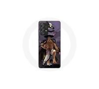 Funda - MANIACASE - Samsung Galaxy A33 5G - Silicona Negra - Anime One Piece - Flexible