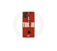 Funda - MANIACASE - Samsung Galaxy A71 - La casa de papel - Flexible - Rojo