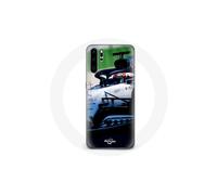 Funda - MANIACASE - Samsung Galaxy P30 Pro - Fórmula 1 - Pierre Gasly - Rígida - Blanco