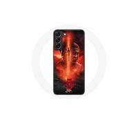 Funda - MANIACASE - Samsung Galaxy S23 Plus - Negro - Patrón Stranger Things - Flexible