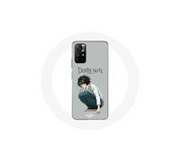 Funda - MANIACASE - Xiaomi Redmi Note 11s 5G - Death Note Anime L Serie - Flexible - Blanco