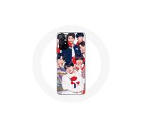 Funda - MANIACASE - Xiaomi Redmi Note 11s 5G - Flexible - BTS Affiche Miembros - Blanco