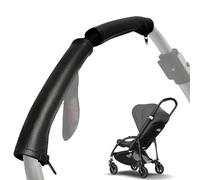 Funda Manillar Carro bebe, Sobre Fundas de Polipiel para Manillar Compatible con Bugaboo FOX 1, 2 y 3, BEE 5 y 6, Cubre Manillar Protector, Agua Cuero, con Cremallera
