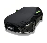 Funda Media Coche para Toyota CH-R|4390x1825x1565mm|Cubierta Superior Parabrisas,UV y Polvo,Lona Coche,Bolsa Almacenamiento,Cuerda Cortavientos,Toalla y Tapa válvula Luminosa